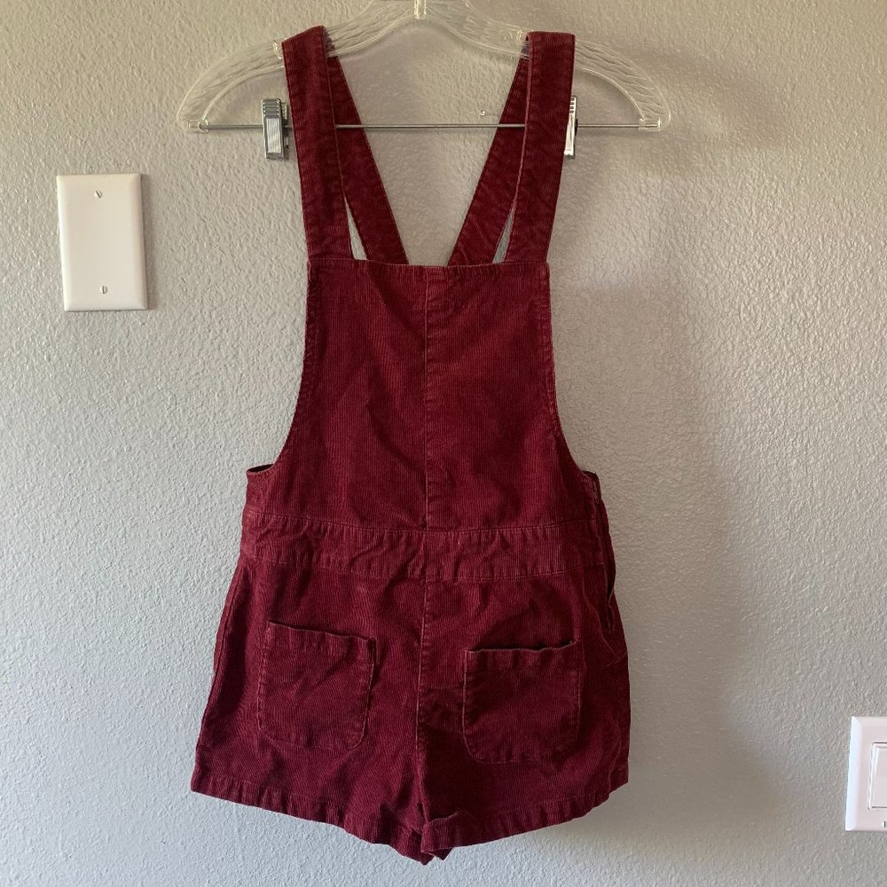 H&M Corduroy Overall Shorts